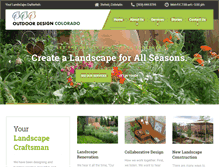Tablet Screenshot of outdoordesigncolorado.com